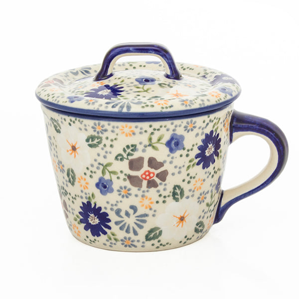 Smalcówka mała ceramiczna EO35 kwiaty polne