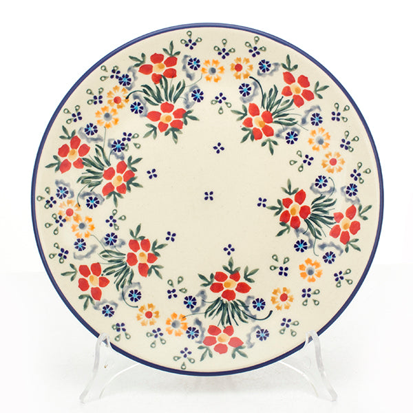 Talerz śniadaniowy 22 cm MS02 drobna łączka