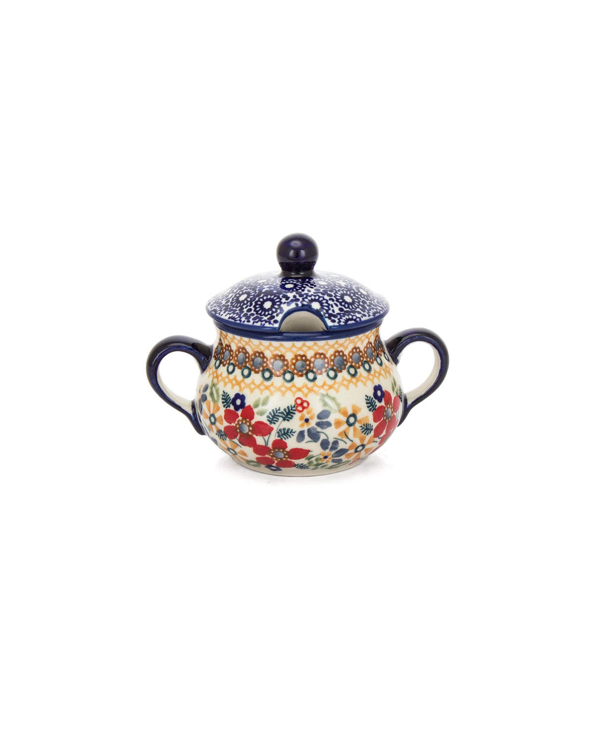 Cukiernica ceramiczna DPLC kwiaty