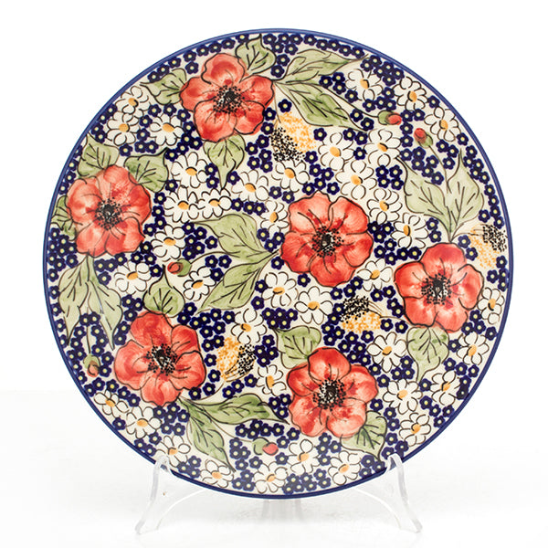 Talerz obiadowy 26 cm IM02 w duże maki