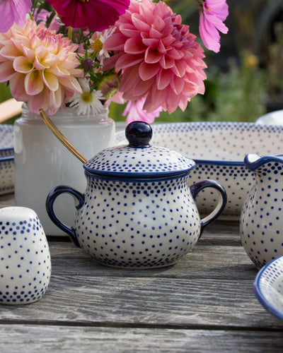 Cukiernica ceramiczna 61A w kropeczki
