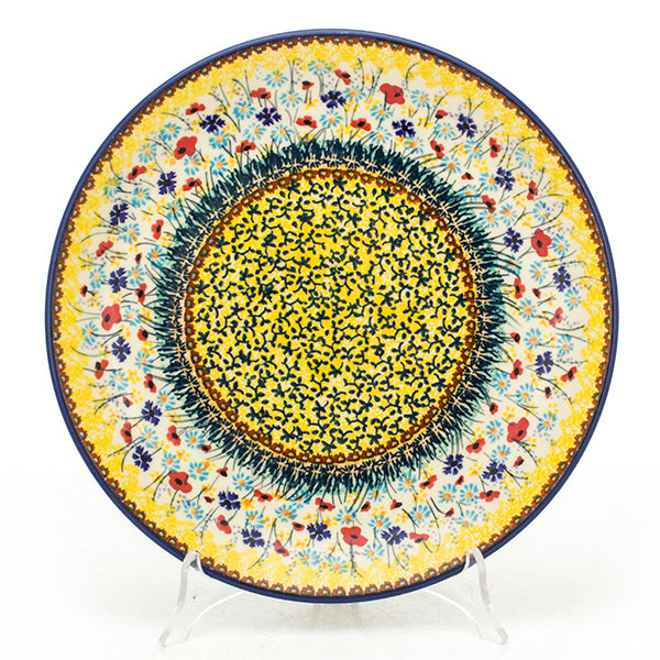 Talerz obiadowy 26 cm WK77  żółta łączka