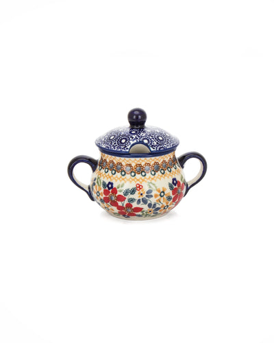 Cukiernica ceramiczna DPLC kwiaty