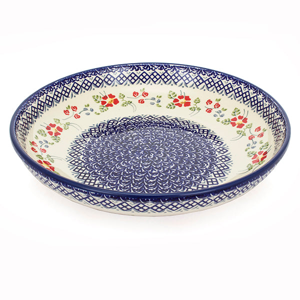 Miska na sałatki 30 cm TAB2 kwiaty/kratka