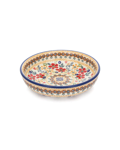 Miska Pasta 17 cm 0,35 l DPLC kwiaty